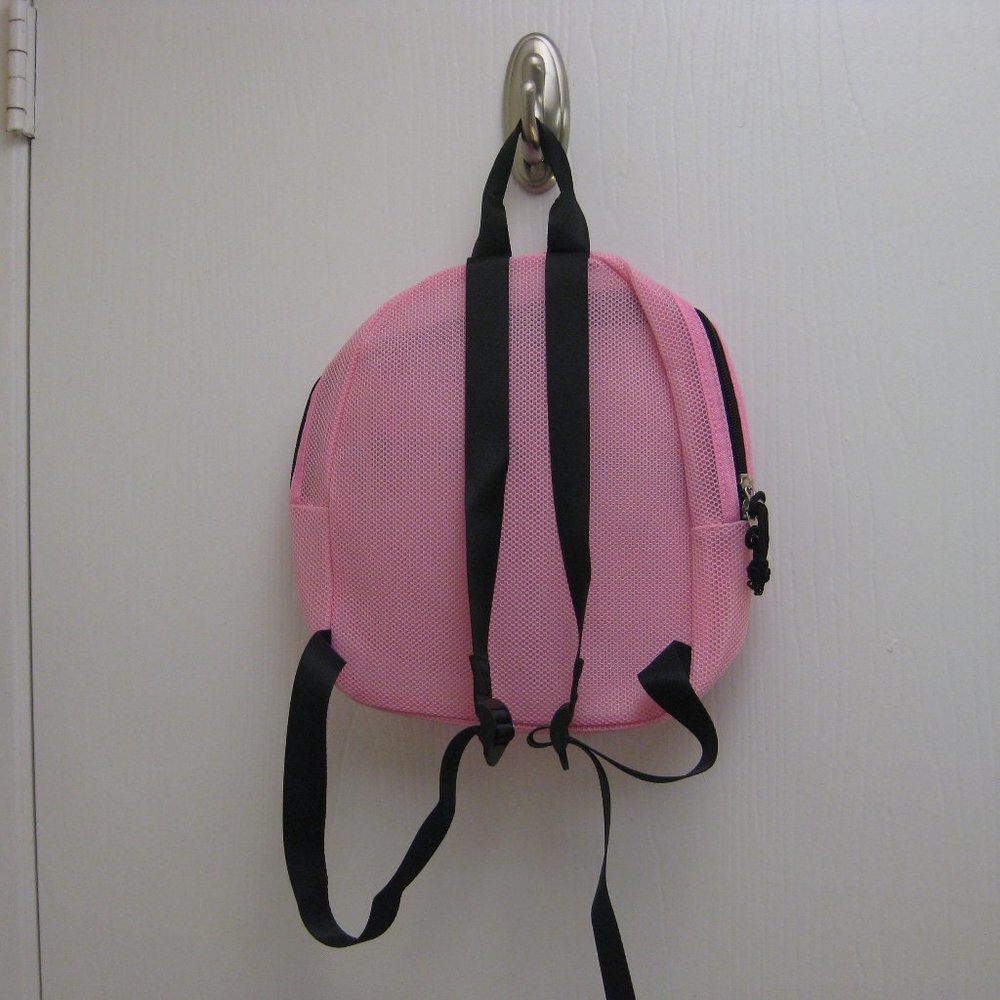 NWT Guess logo pink mini backpack mesh purse bag - Picture 3 of 11